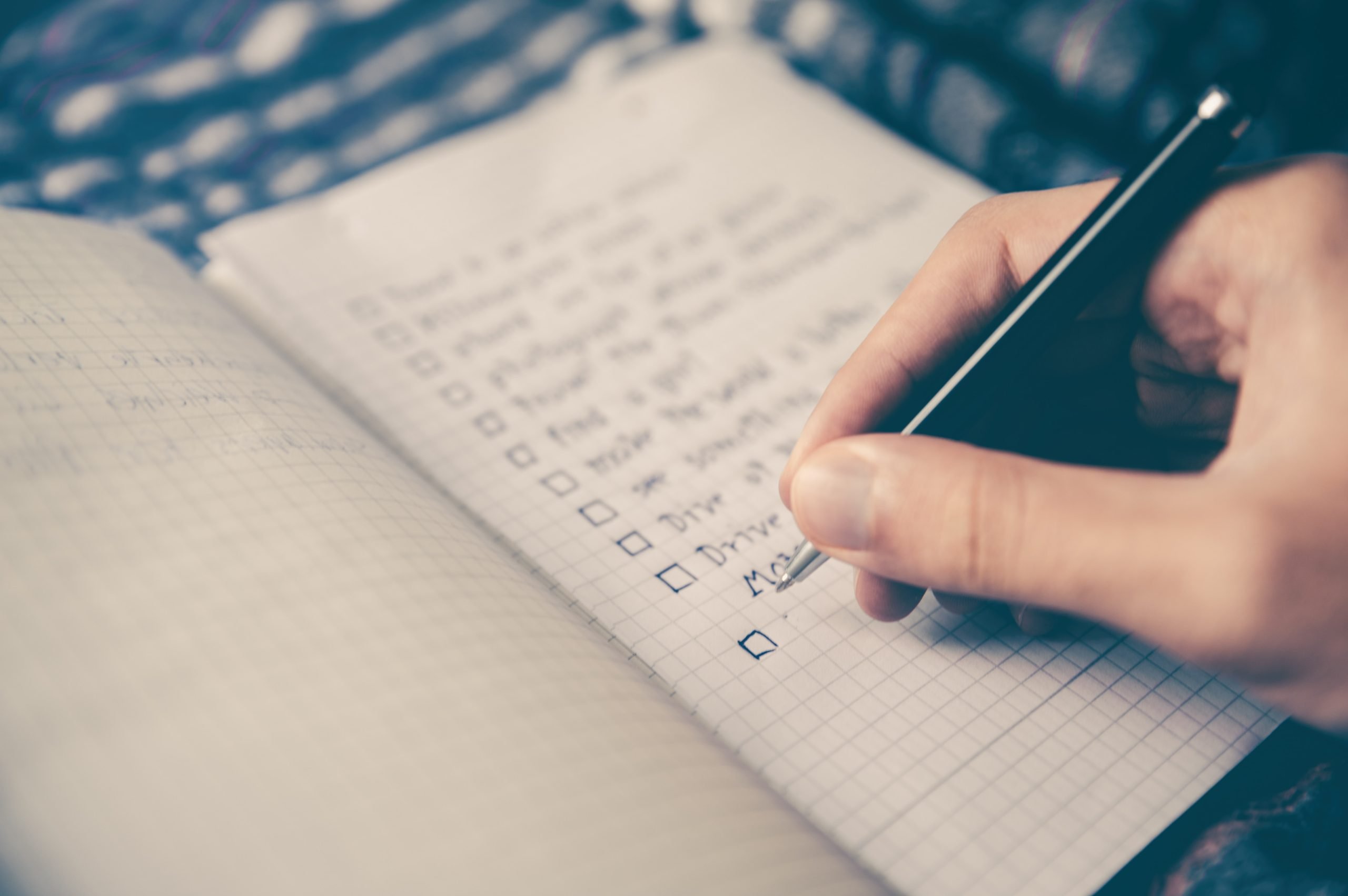 Checklist for events: Success from start to finish