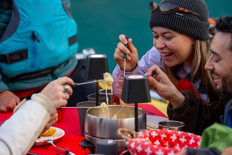 Cheese Fondue Float