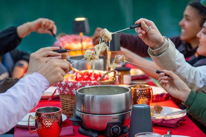 Cheese Fondue Float