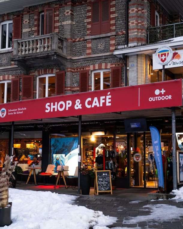 Exterior view of Grindelwald Shop & Café