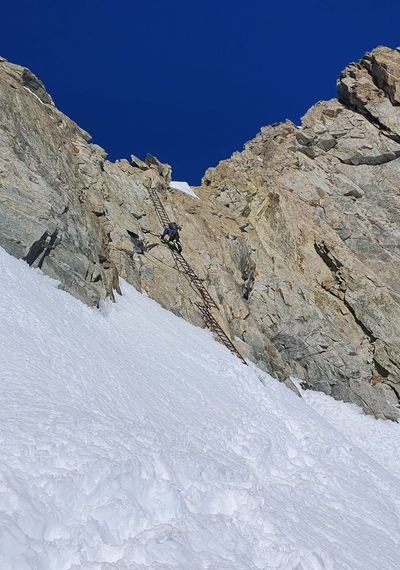 Rock climbing