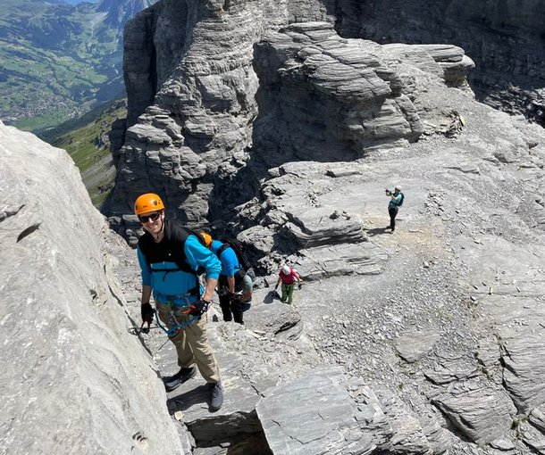 Klettersteig Eiger 1