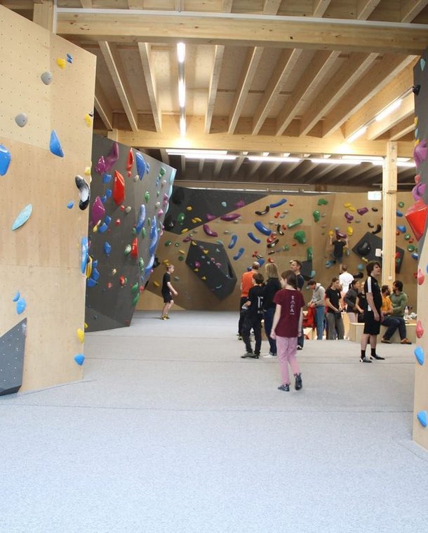 Orbit Interlaken bouldering area
