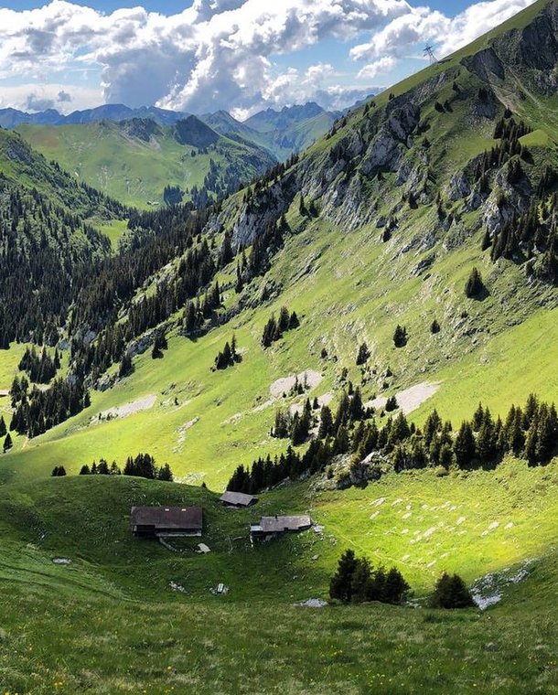 scenic view at lake oberstocken - bungy