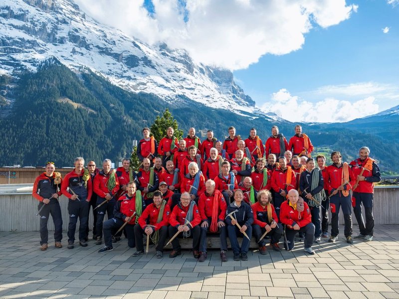 Mountain Guide Association Grindelwald Group Photo