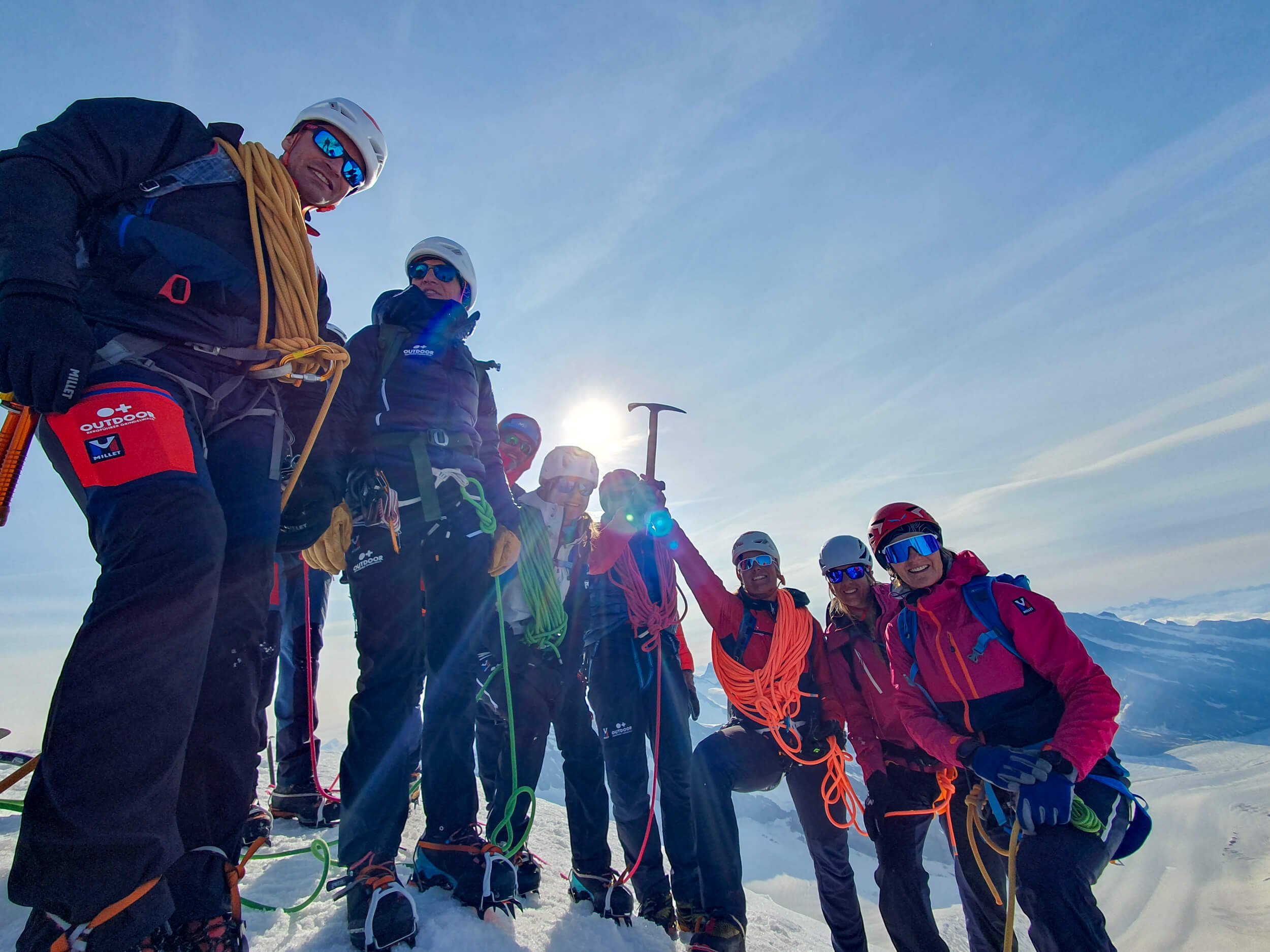 Teamtour auf die Jungfrau