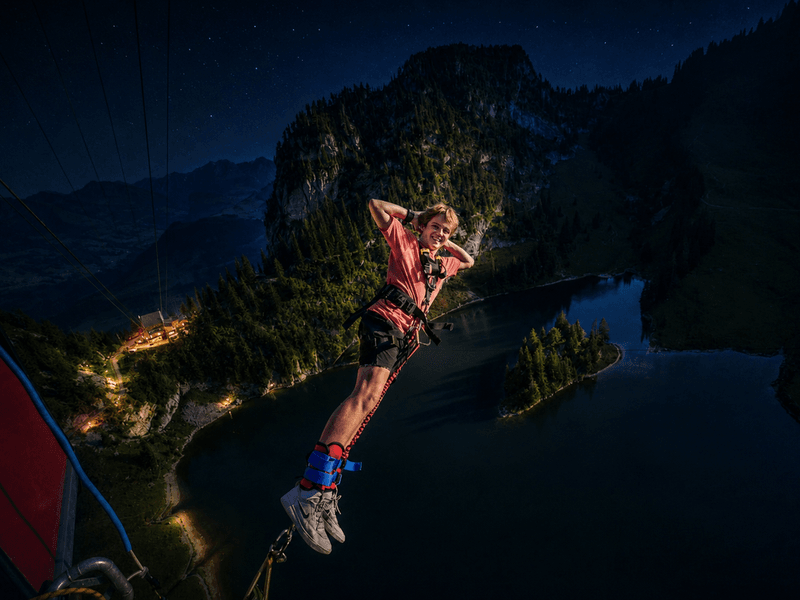 Night Bungee Jump Community Event