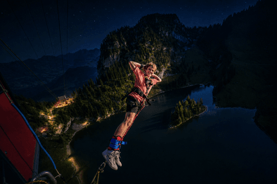 Night Bungee Jump Community Event