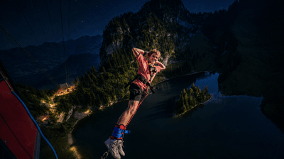 Night Bungee Jump Community Event