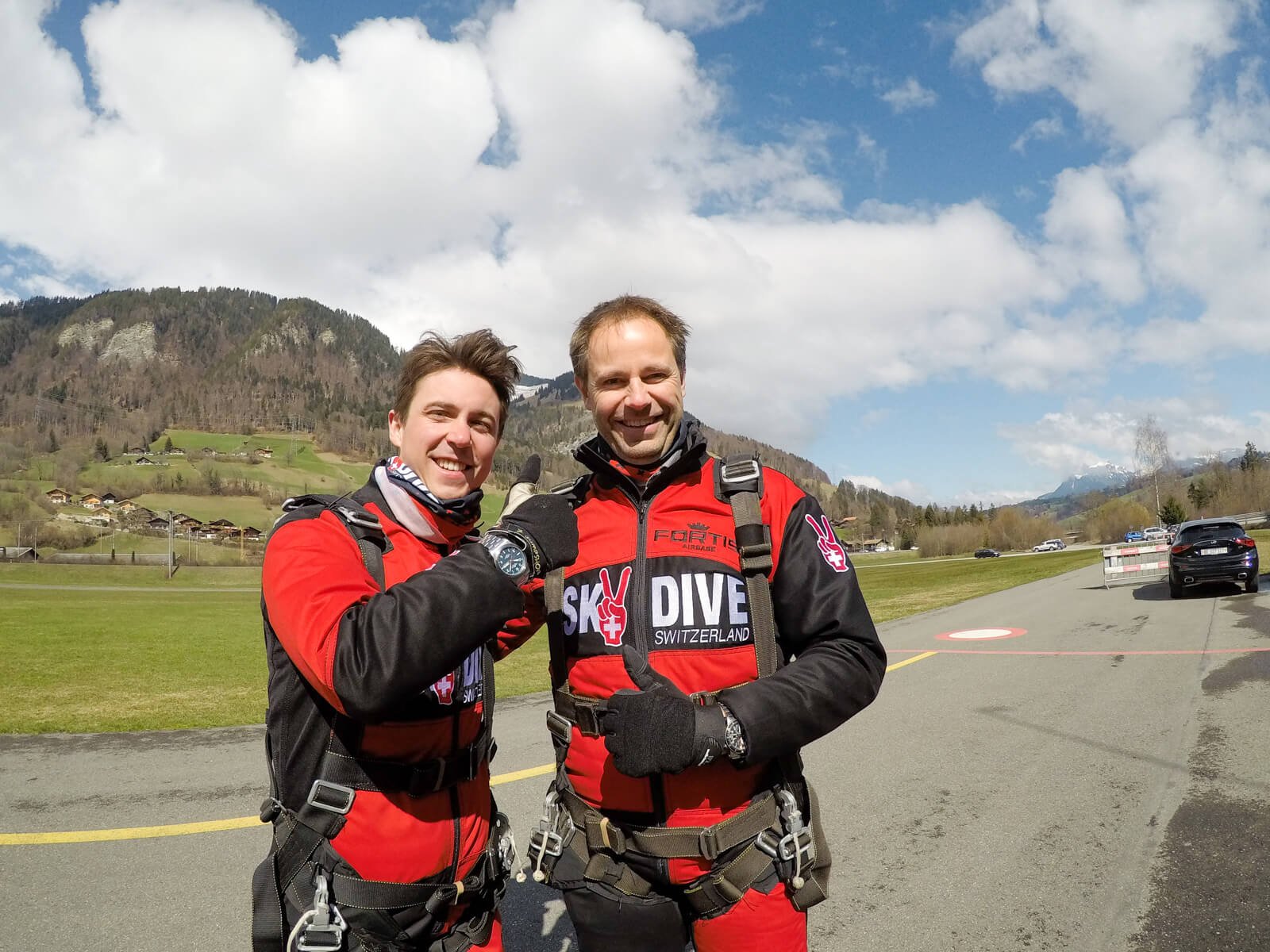Skydive in deinen Trip integrieren: Timing ist alles